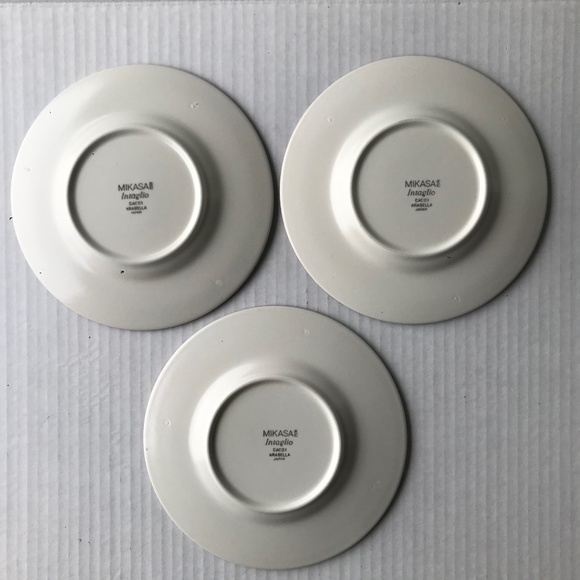 Set Of 3 Mikasa Intaglio “Arabella” Cups/Mugs And 3 Saucers - Picture 5 of 14